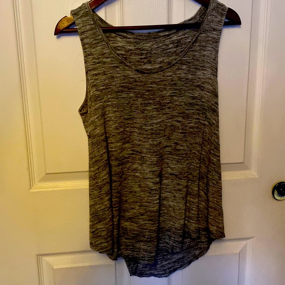 Tank Top Y2K S grey space dyed color way go-to essential hot weather Staple goto - Picture 1 of 6